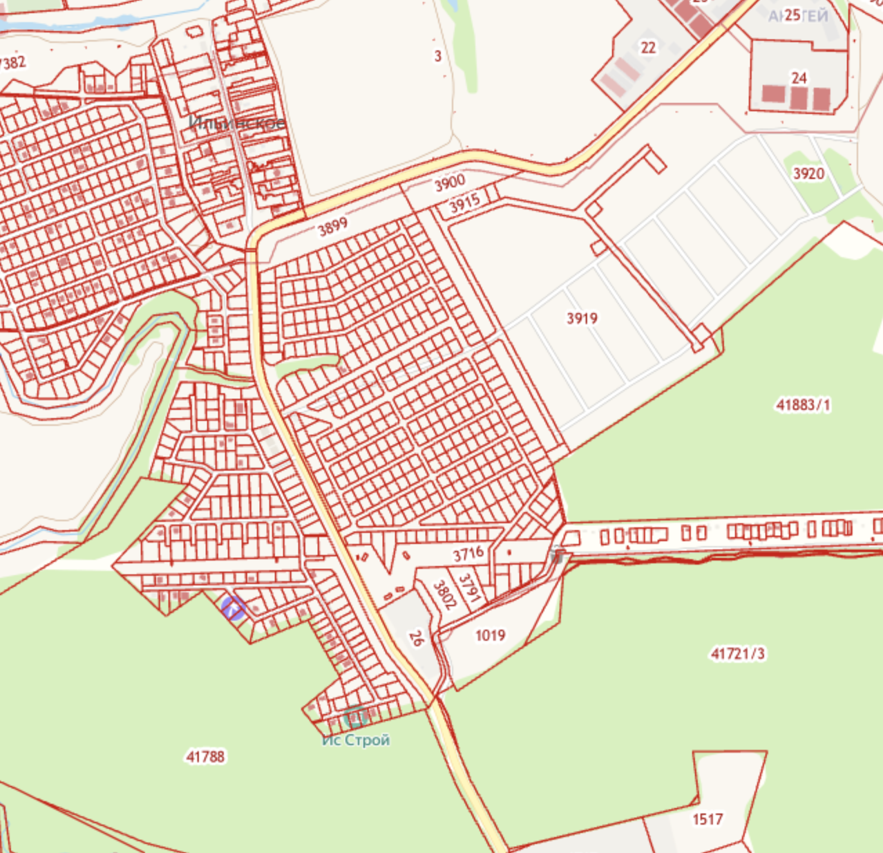 Кадастровая карта