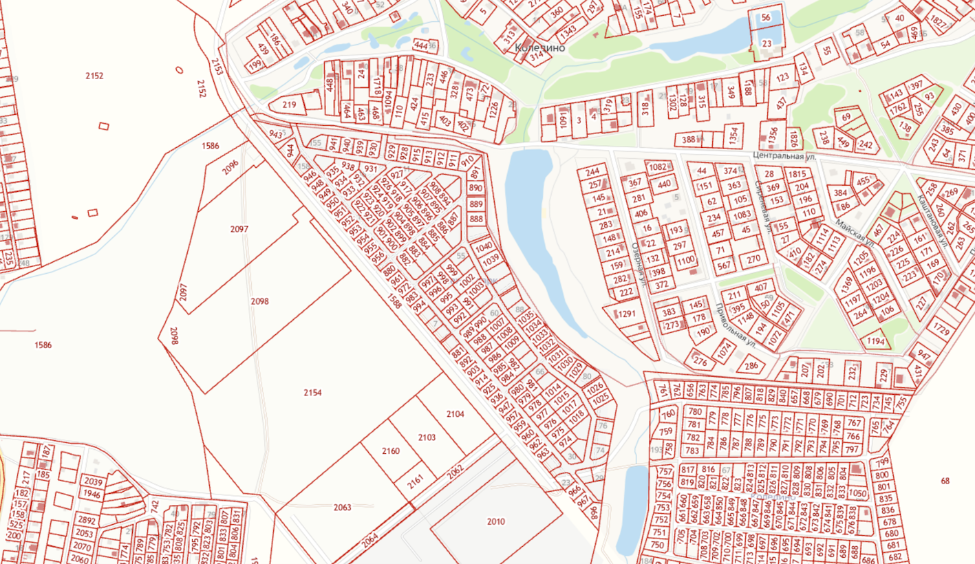 Кадастровая карта