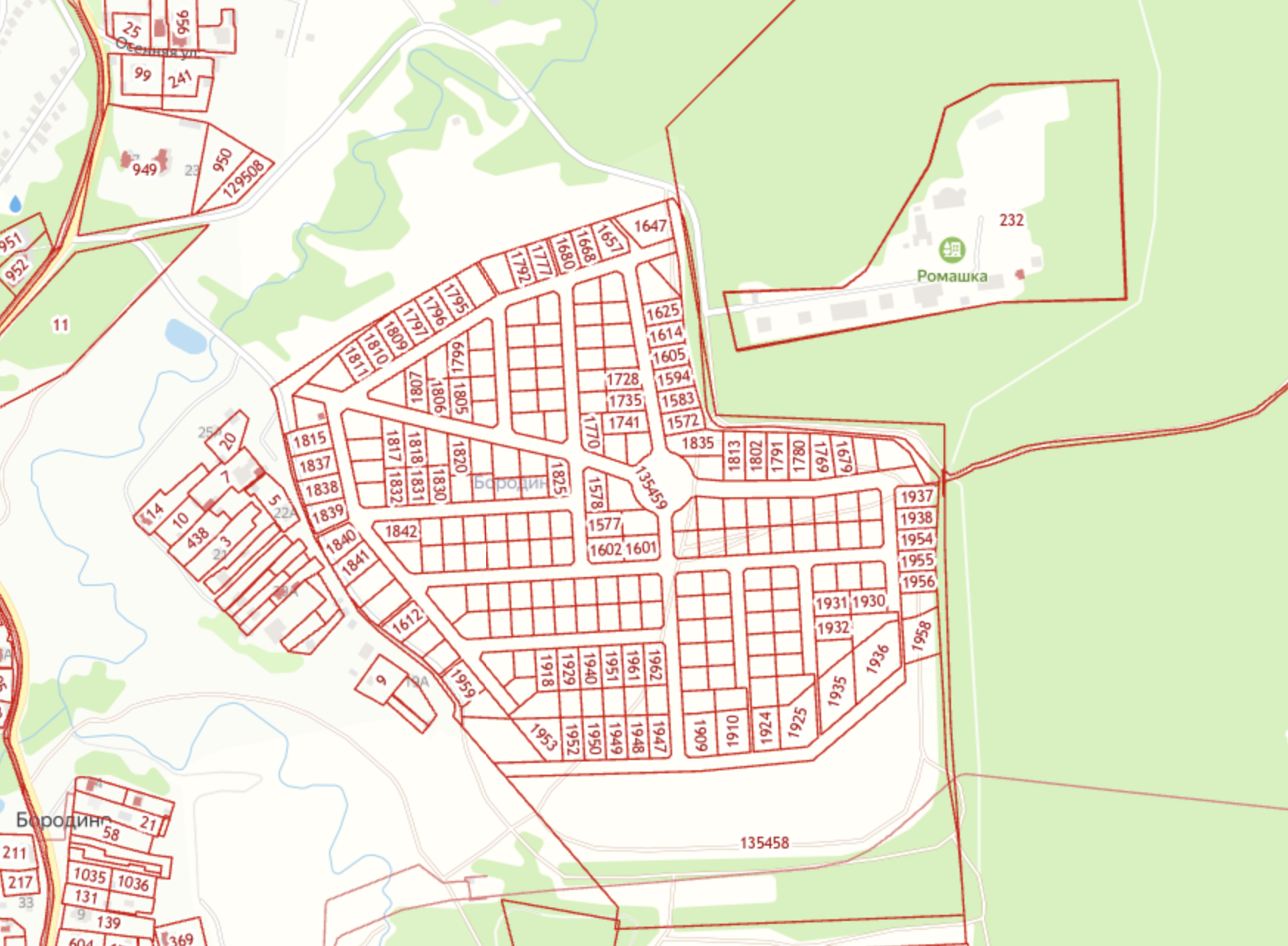 Кадастровая карта