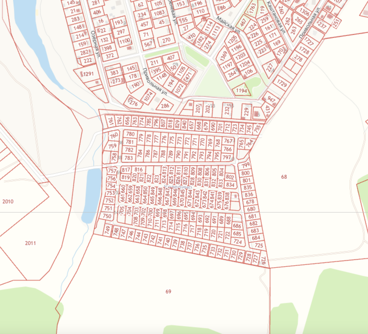 Кадастровая карта