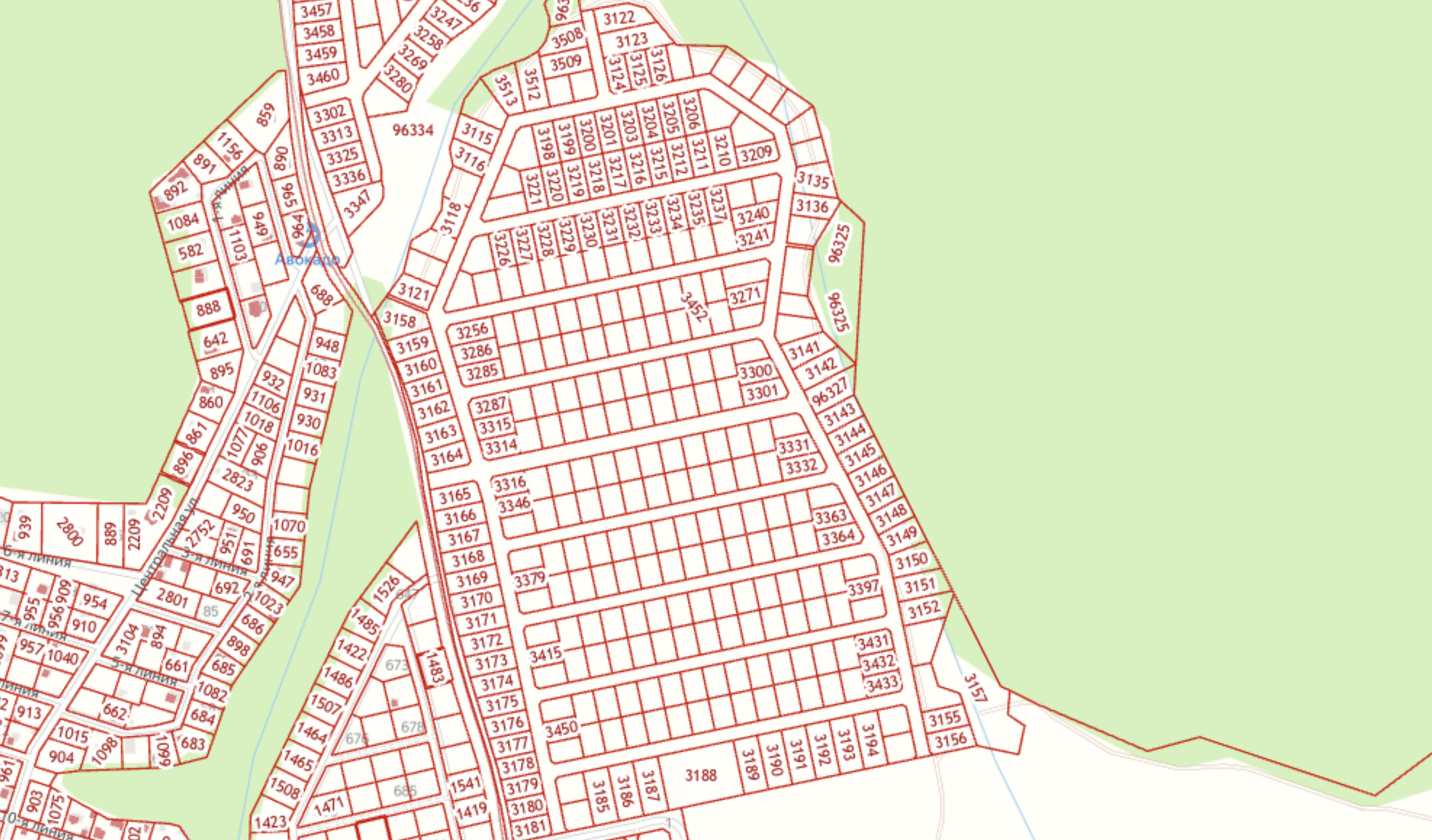 Кадастровая карта