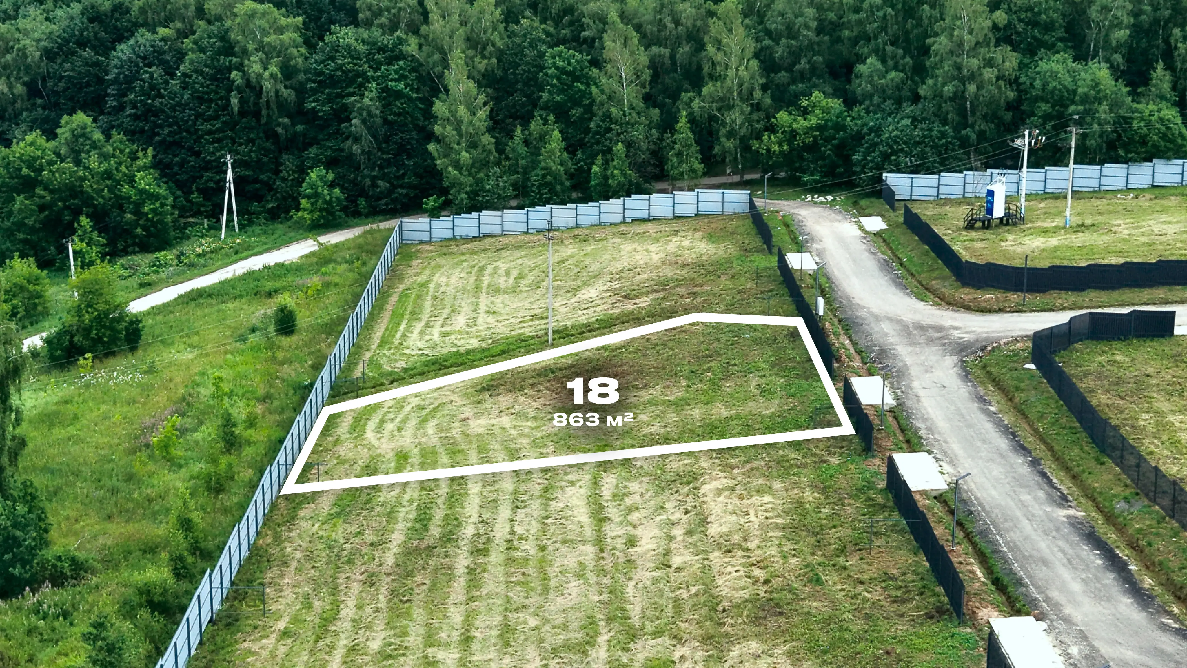 Фото участка КП БОРОДИНО 18 в каталоге Зембери