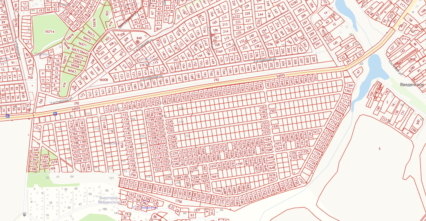 Кадастровая карта