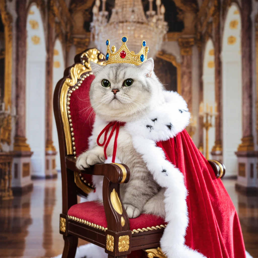 Кот-король