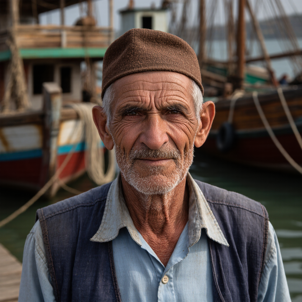 Портрет пожилого человека
