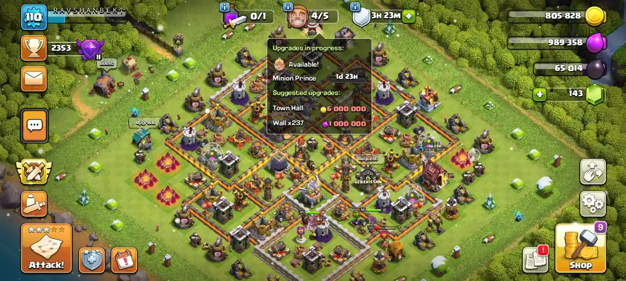 Clash akkaunt