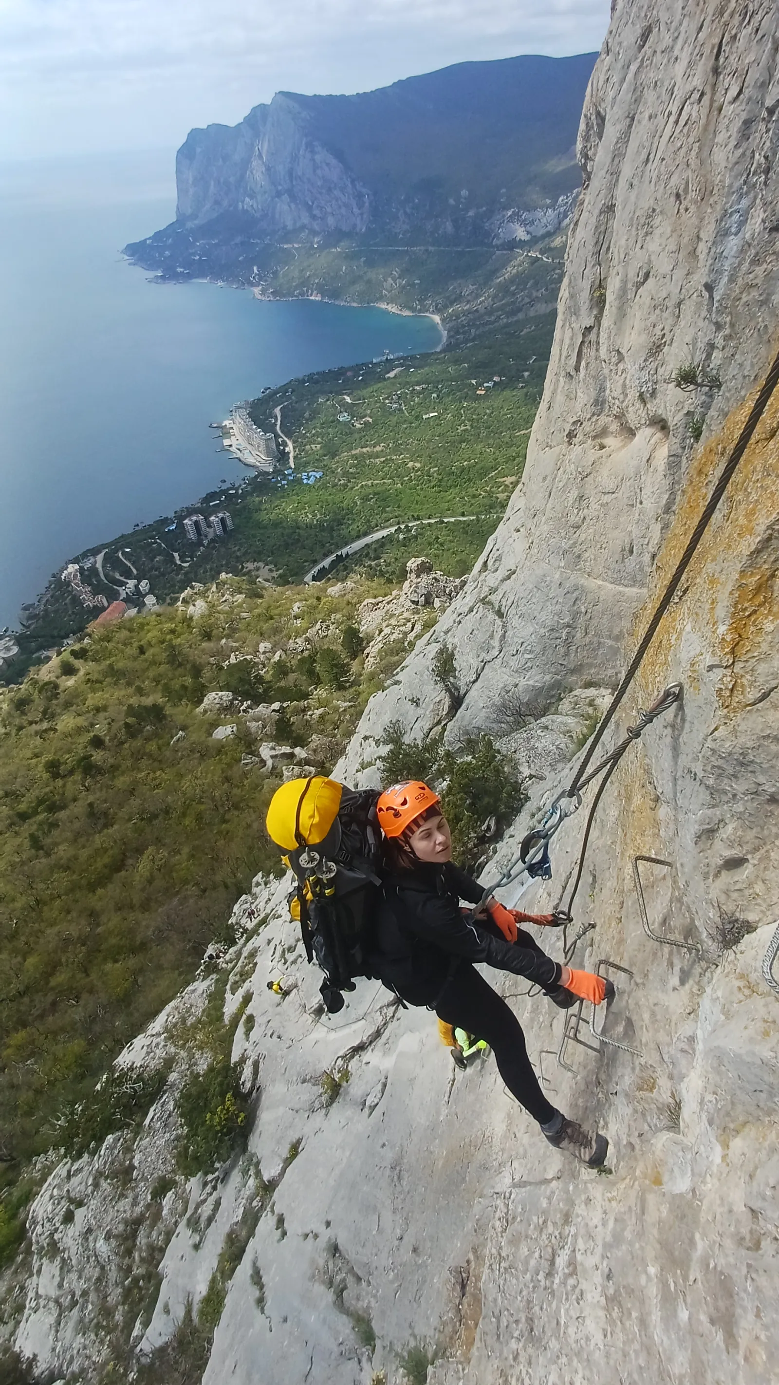 Скалолазание в Крыму Ялта Ласпи 