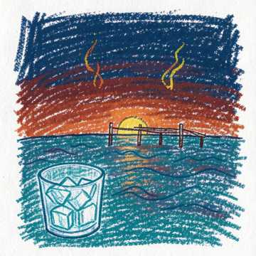 Обложка трека Sunset on the Sea