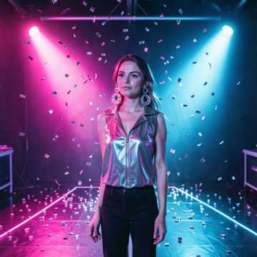 Обложка трека becky (cyberpunk vibe)