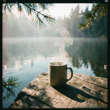 Обложка трека Morning Coffee by the Lake