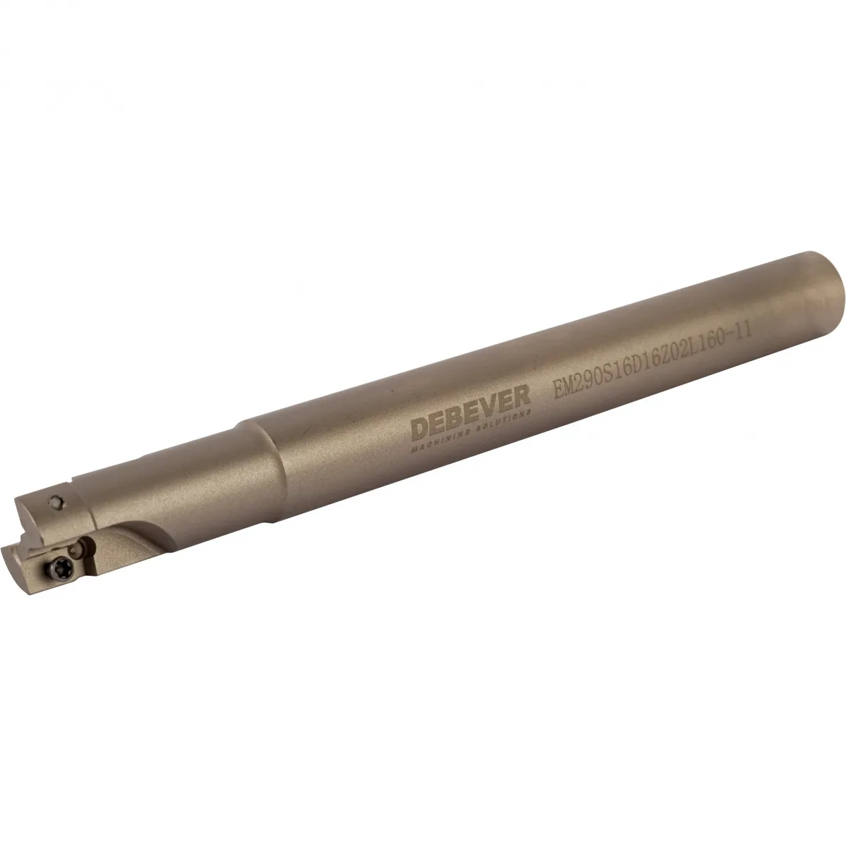 DB-S-EM290S16D16Z02L160-11 Фреза концевая Lобщ=160, D=16 мм, dхв=16 мм, 90°, 2 кромки, Standard