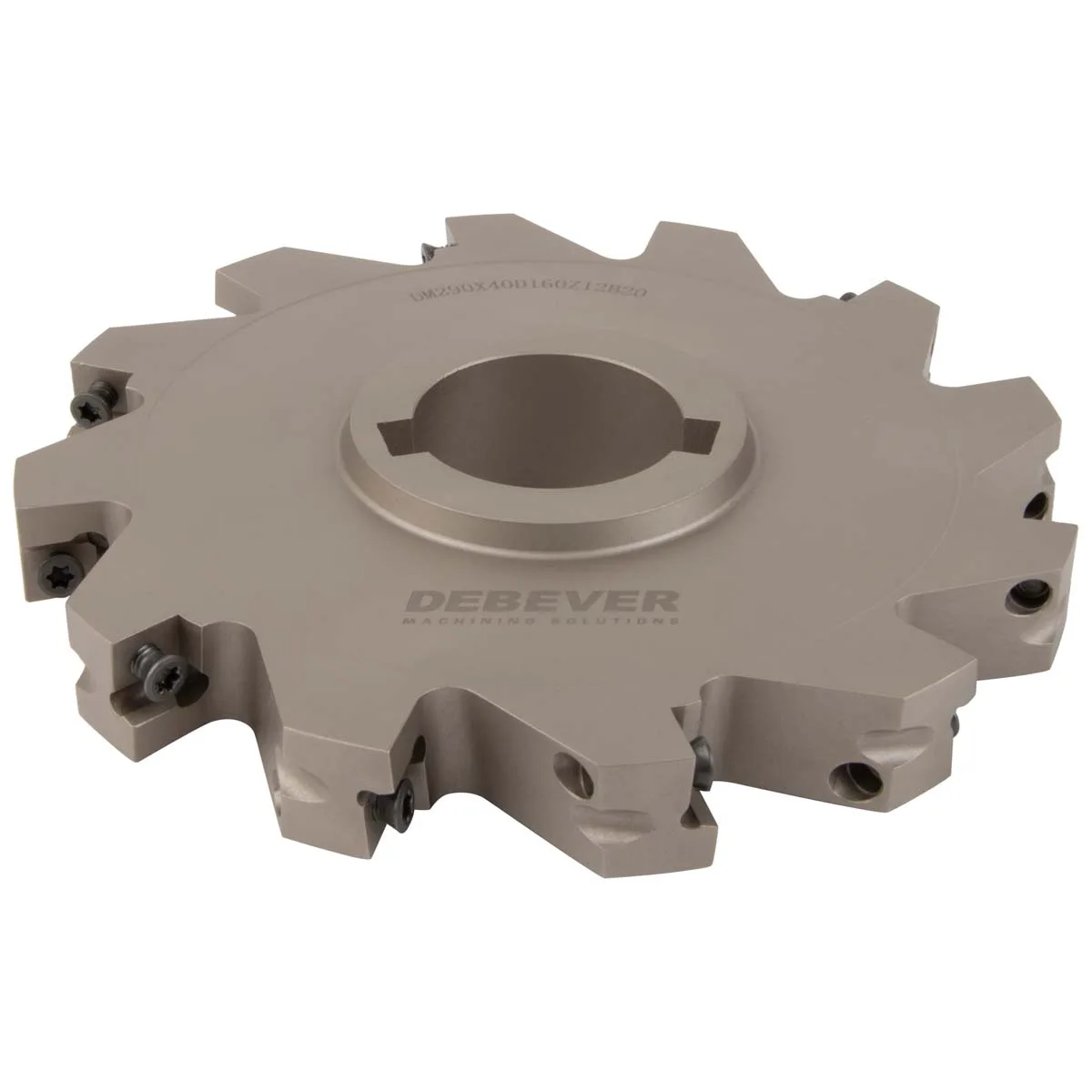 DB-S-DM290X40D160Z12B20 Фреза дисковая D=160 мм, dхв=40 мм, 90°, 12 кромок, Standard