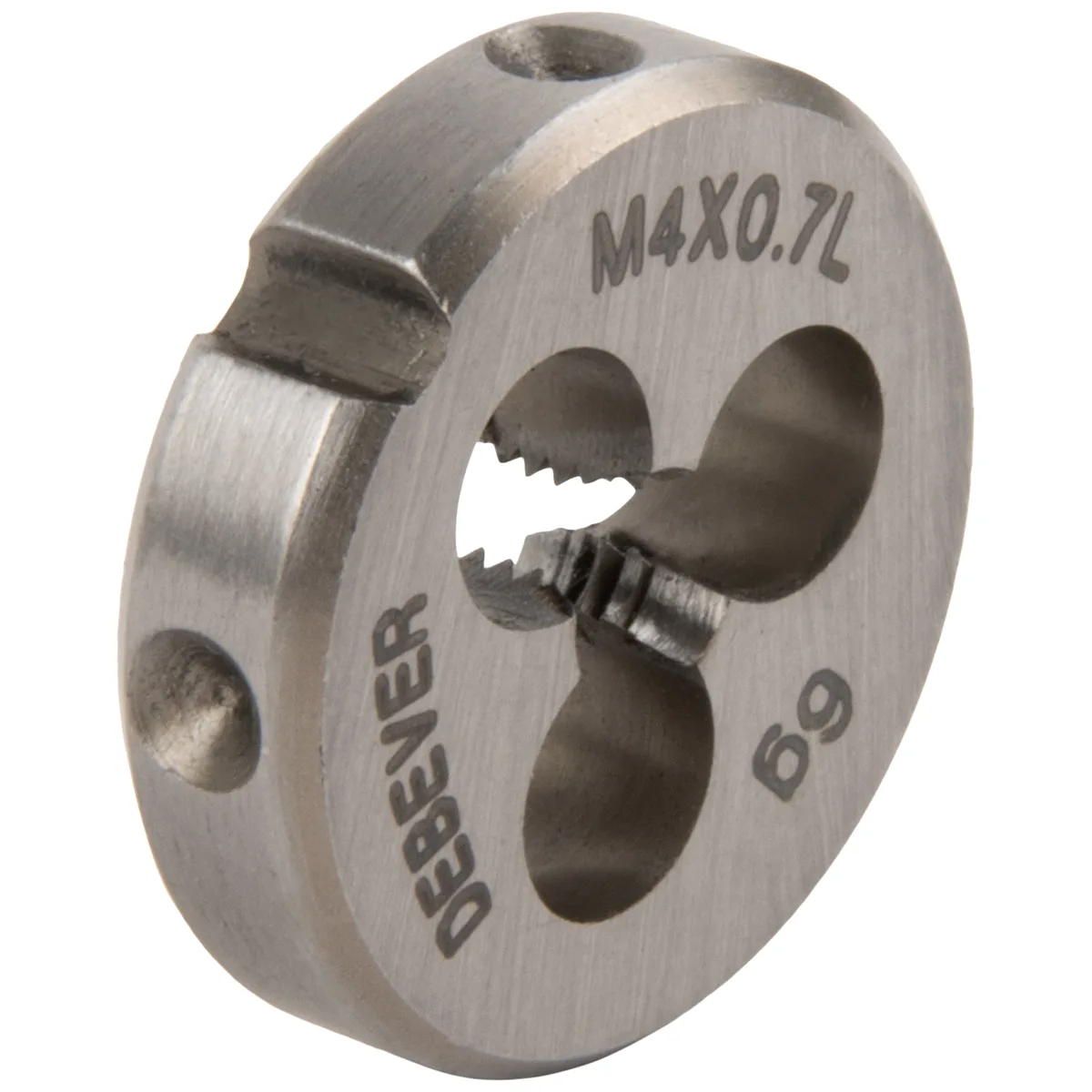 DB-41040L Плашка круглая, LH, М4х0,7, 9ХС, DIN 223, 6g