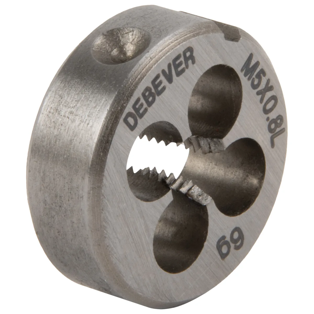 DB-41050L Плашка круглая, LH,  М5х0,8, 9ХС, DIN 223, 6g