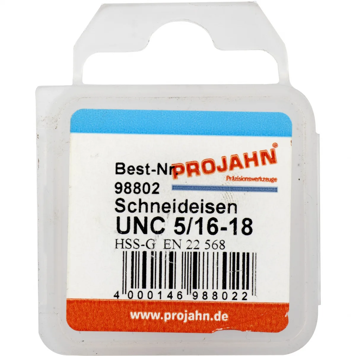 98802 Плашка UNC 5/16-18, HSS-G, DIN EN 22568, 2A, 25x9