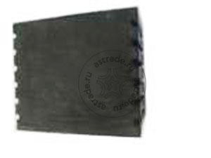 Thick rubber pad