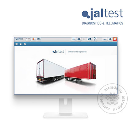 Программное обеспечение Jaltest Software Прицепы TRAILER 293500 для Link, Link Air, активация