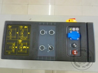 Control box SBA/SCA-220V thrее phase with CE-Stop, manual switch, maintenance, alarming functions