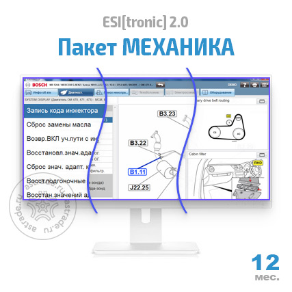 Пакет "МЕХАНИКА" (SD, SIS, M, TSB): подписка на 12 мес.