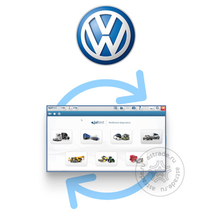Обновление Jaltest VOLKSWAGEN