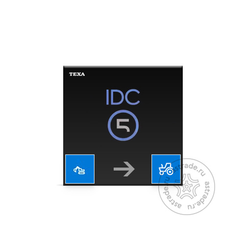 Расширение TEXA IDC5 PLUS OHW CONSTRUCTION до AGRI 