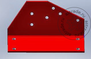 TLT250AT connect ing bracket