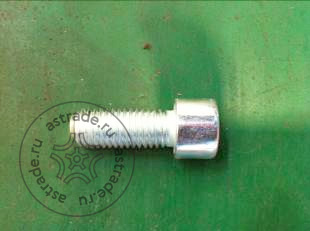 Zinc screw M12x35