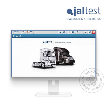 Программное обеспечение Jaltest Software TRUCK 293100 для  грузовиков с 1 годом обновления для Link, Link Air , активация