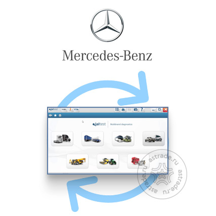 Обновление Jaltest MERCEDES-BENZ