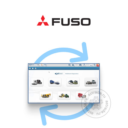Обновление Jaltest MITSUBISHI FUSO