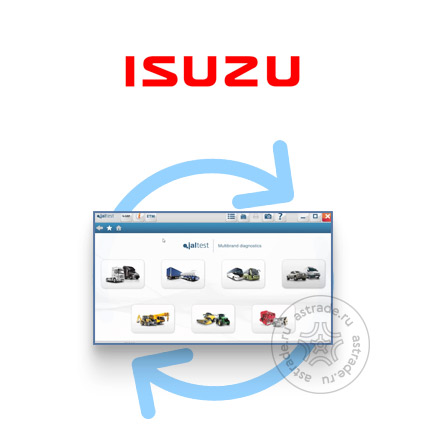 Обновление Jaltest ISUZU
