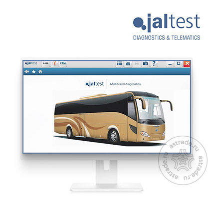 Программное обеспечение Jaltest Software Автобусы BUS 293300 для Link, Link Air, активация