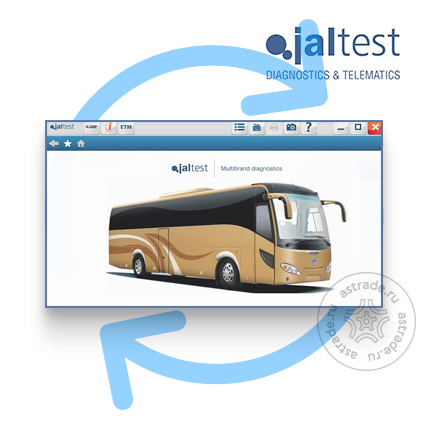 Обновление лицензии Jaltest BUS