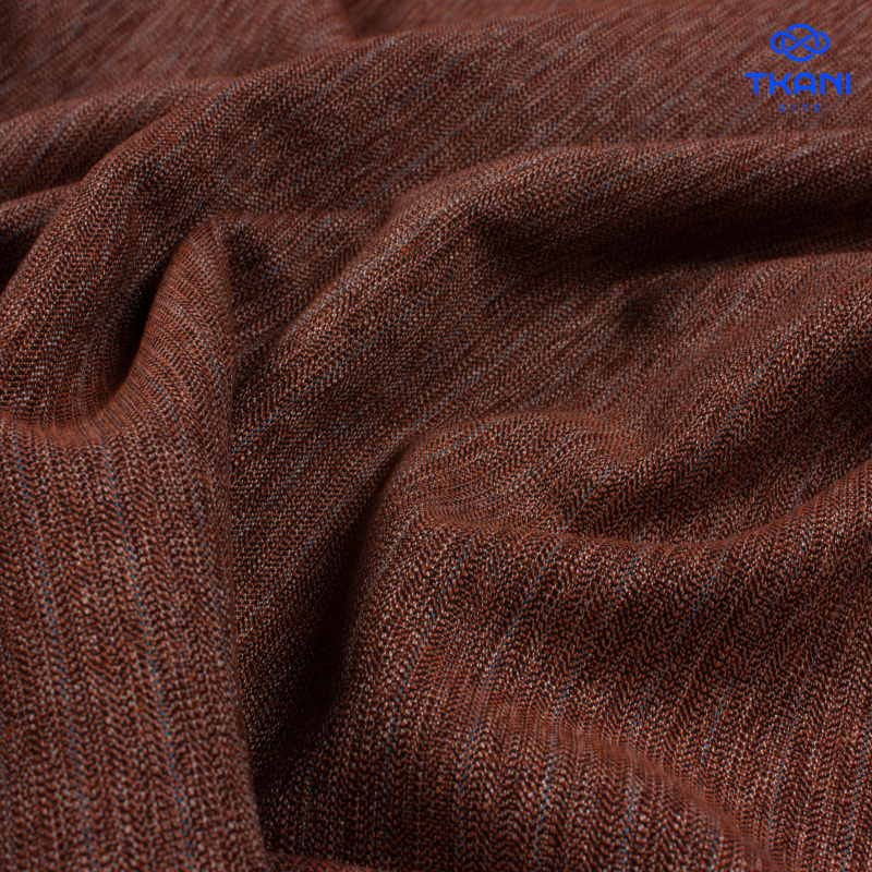 1529. Костюмная поливискоза. В полоску.