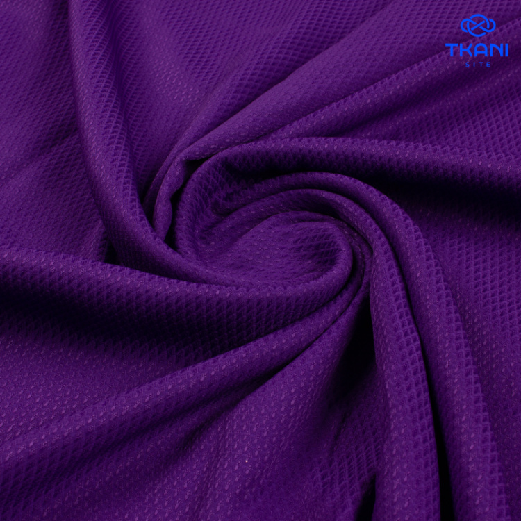 1531. Костюмно-плательный жаккард. Фиолетовый.