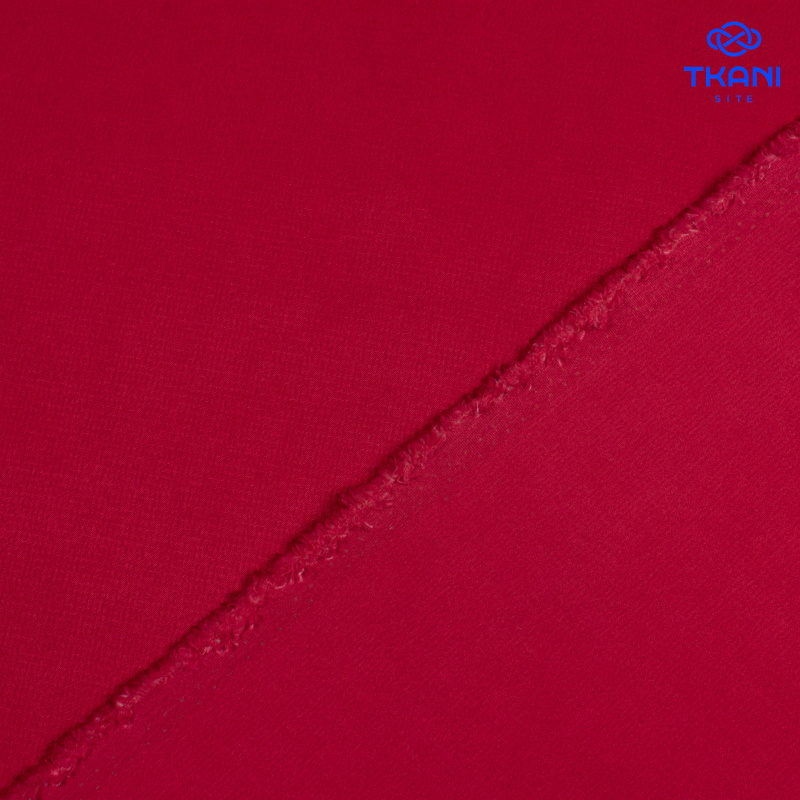 1533. Костюмная. Двухсторонняя. Красный чили.