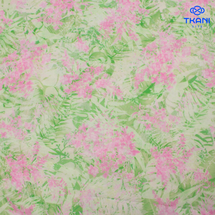 1534. Плательный хлопок. Принт.