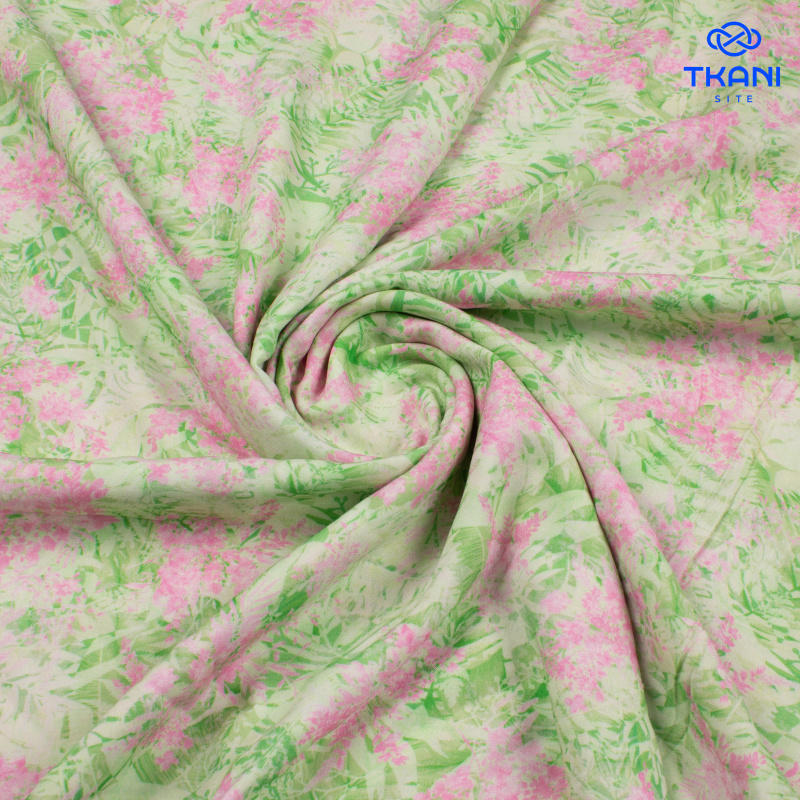 1534. Плательный хлопок. Принт.