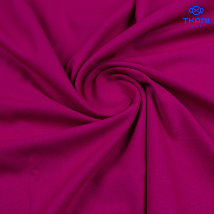 1535. Костюмная поливискоза. Dark magenta.