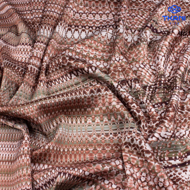 1538. Искусственный шелк. Армани. Цифровая печать.