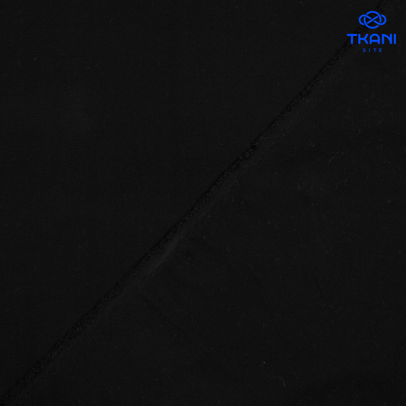 1543. Костюмная поливискоза. Черный.