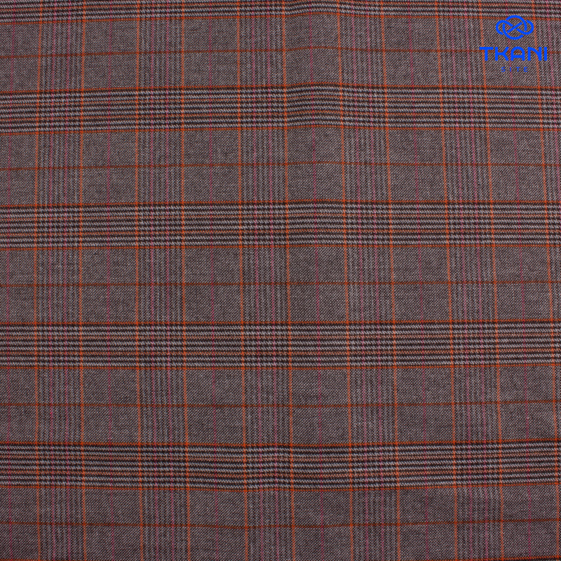 1557. Костюмная поливискоза. В клетку.