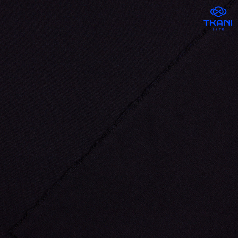 1561. Костюмная поливискоза. Темно-синий. Уценка!!!