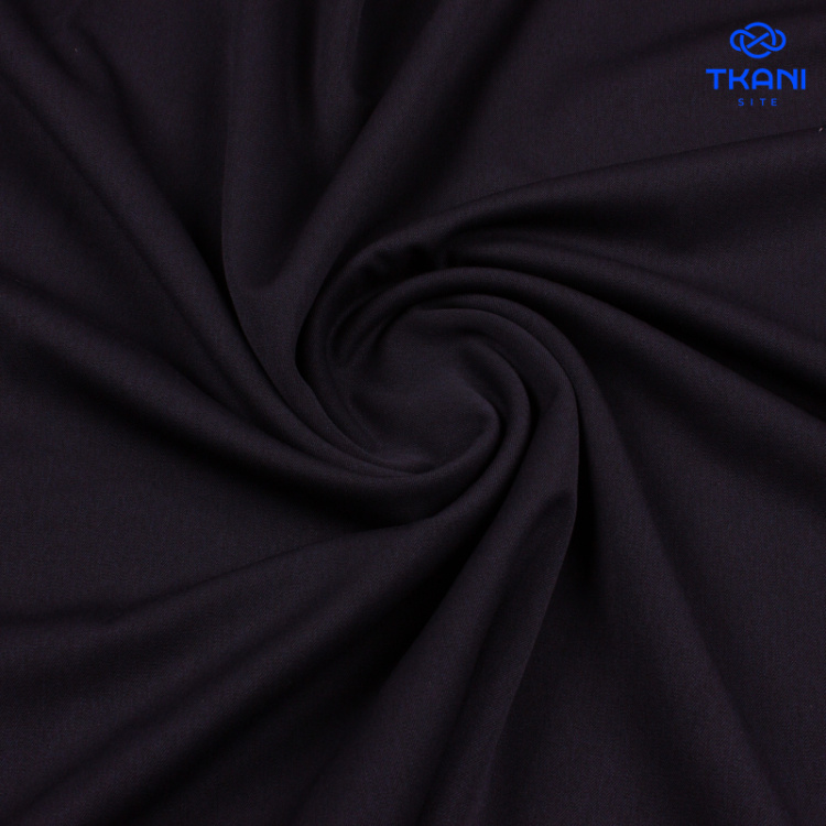 1563. Костюмная поливискоза. Темно-синий.