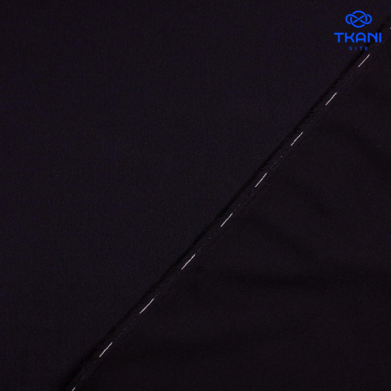 1563. Костюмная поливискоза. Темно-синий.