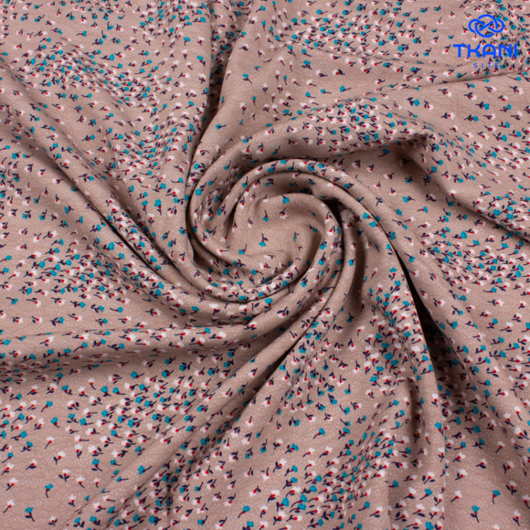 2410. Плательная вискоза. Принт