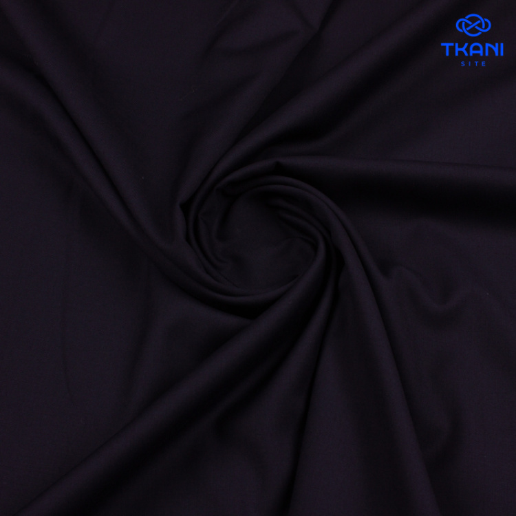 1571. Костюмная шерсть. Темно-синий.