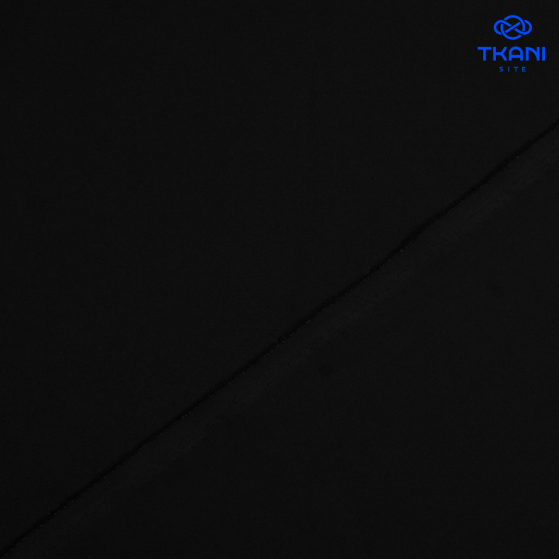 1573. Костюмная вискоза. Черный.