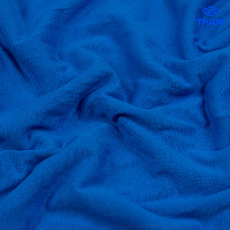 1606. Кулирная гладь. Чулок. Голубой. - фото 1