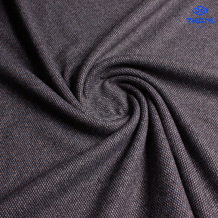 1609. Трикотажный твид с выработкой под фланель.